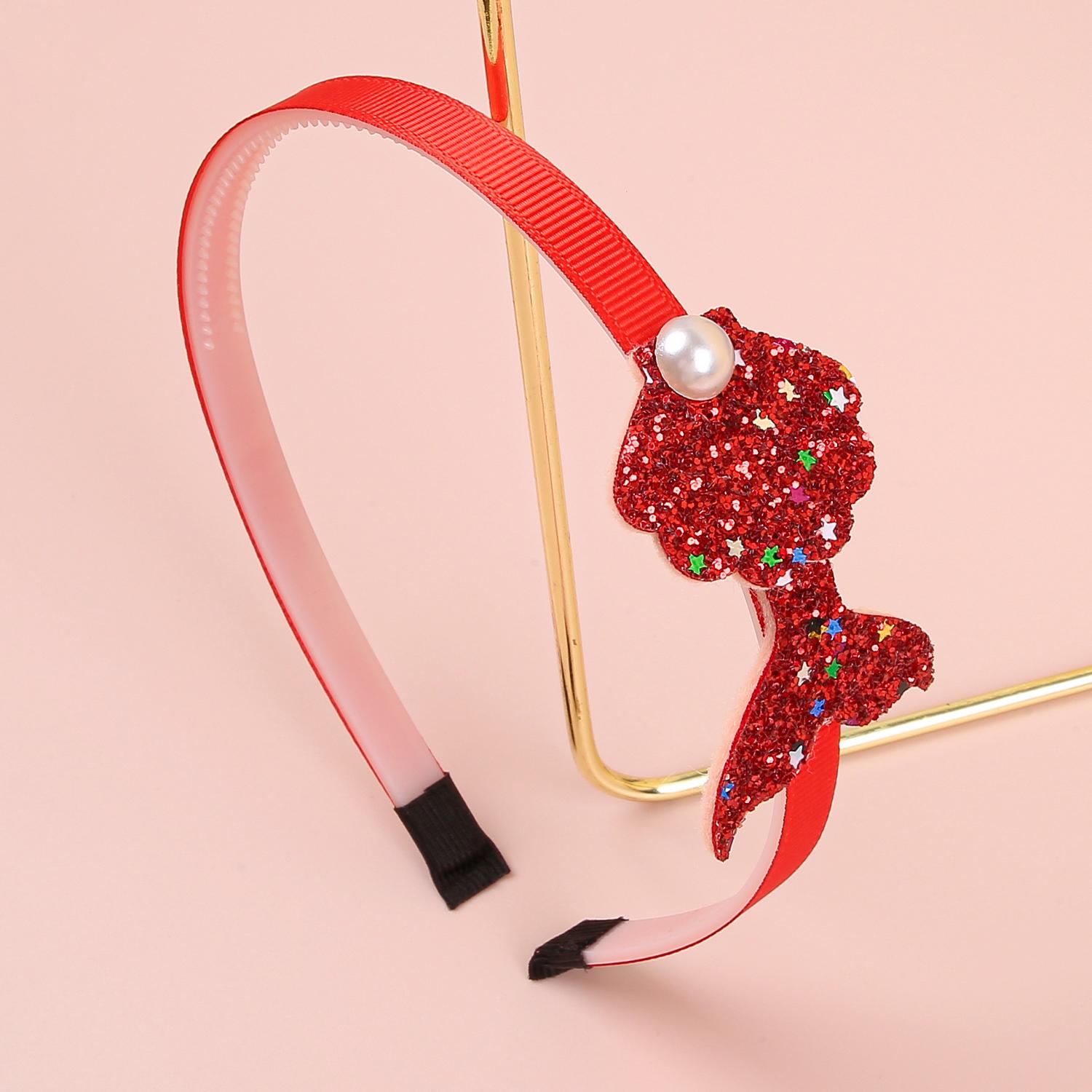 

1/3/6 шт. Милые блестящие повязки на голову русалки для девочек, блестящие повязки для волос с ракушками, украшение для вечеринки, обручи для волос, детские аксессуары для волос