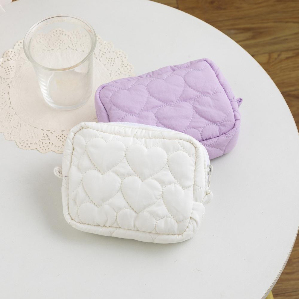 Nuovo modello di fiore Borsa per il trucco da donna Articoli da toeletta Borsa per cosmetici Borsa con cerniera Borsa da viaggio Borsa per cosmetici Borse per trucco femminile