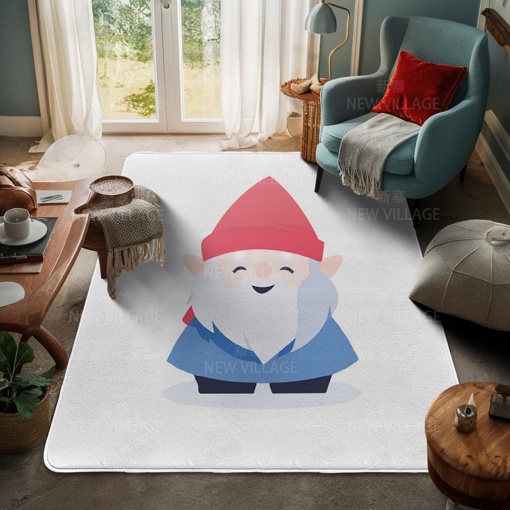 House Entrance Carpet Home Door Mat Living Room Bath Foot Bathroom Non-slip Water Absorption Rugs Bath Merry Christmas Winter