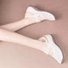 Baotou Hollow Hole Sandals Women's Summer New Soft Leather Round Head Comfortable Wedge Heel Casual Women's Shoes