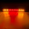 12 LED Strobe Warning Light  Police Lights Tail Lamp Led Side light 18 Flashing Modes for Car Truck Light 12V 24V White Yellow