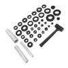 37PCS Seal Bearing Installation Kit Impact Resistant Nylon Metal Structure Oil Seal Installer Tool with Storage Box