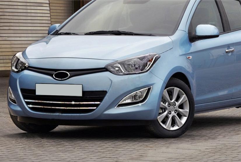 

Хром накладки на протитуманки (2 шт, нерж.) для Hyundai I-20 2012-2014 рр.