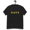 US Army Navy T-Shirt Minimalist Military USA Patriotic Streetwear Tee
