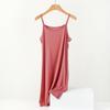 Modal Medium and Long Dress Summer Solid Color Inner with Sleeveless Large Size Loose Vest Skirt Casual Bottom Suspender Skirt