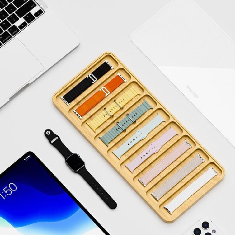 Watch Showcase and Storage Box Handcrafted Watch Collector's Box Wood Storage Organizers with Clear Top