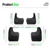 4PCS Car Mud Flaps Splash Guards Mudguards Car Mud Flaps Compatible with Toyota Innova 2016 2017 2018 2019 2020