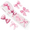 500Sheets Cartoon Fashion Bow Stickers Pink Bow Sealing Stickers Creative DIY Decoration Stickers Children Reward Label Gifts