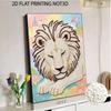 DIY Pearl Art Lion Painting Kit 5D Crystal Rhinestone Embroidery for Bedroom Living Room Wall Decoration Handmade Craft
