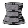 Women Neoprene Sauna Waist Trainer Corset 3‑Row Hooks Tummy Control Postpartum Waist Shaper Fitness Body Belt