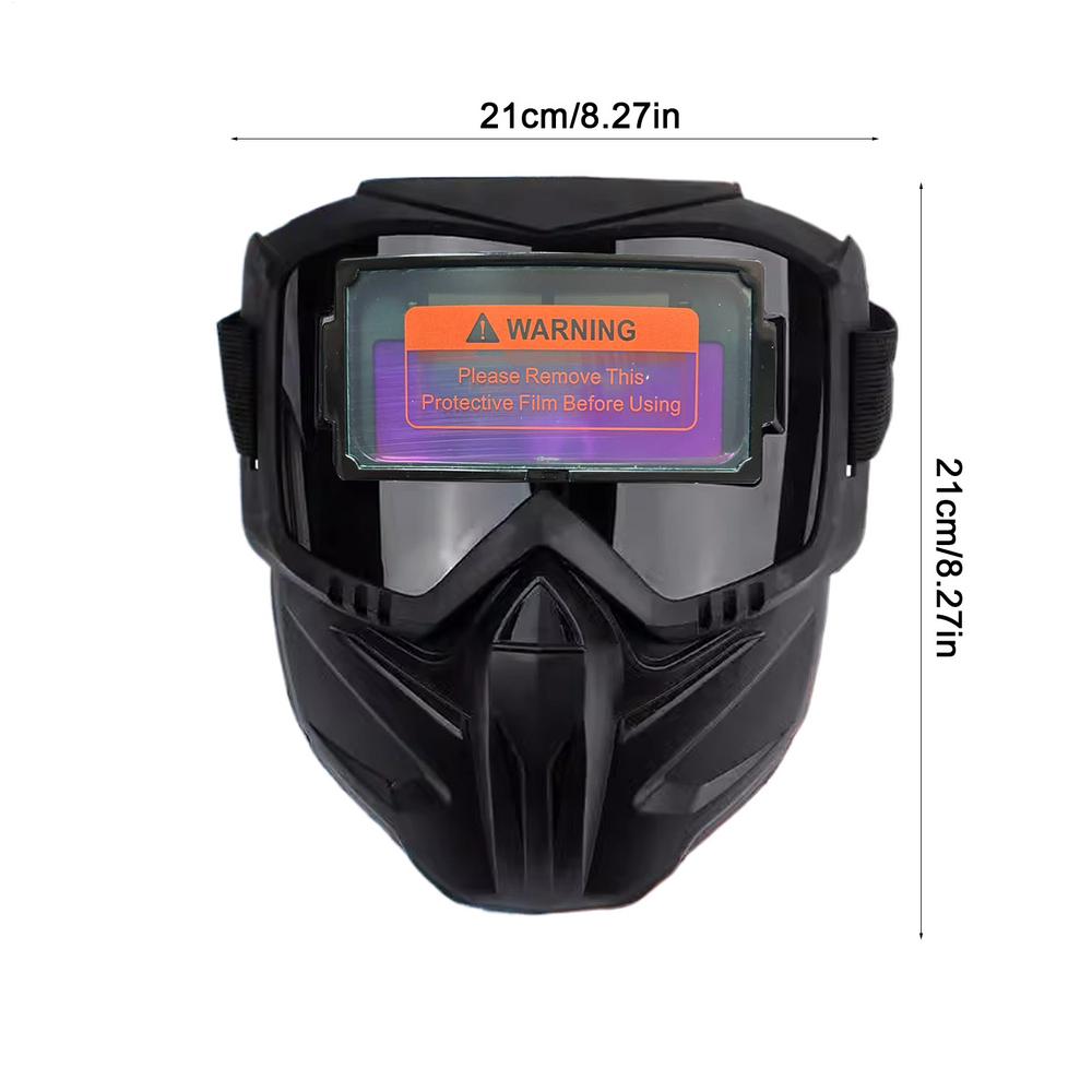 Detachable Welding Hood Welding Helmet Adjustable Welder Mask Face Shield Welding Work Face Protector Headgear Face Shield