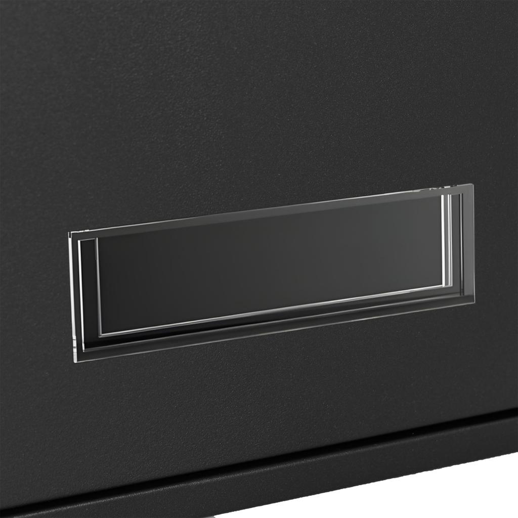 Gustav mailbox, black