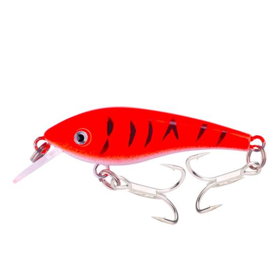 10Pcs Fishing Lures Hard Baits with Treble Hooks 3D Eyes