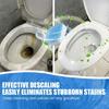 Automatic Toilet Cleaner 16pcs Effervescent Tablets Bathroom Yellow Dirt Remover