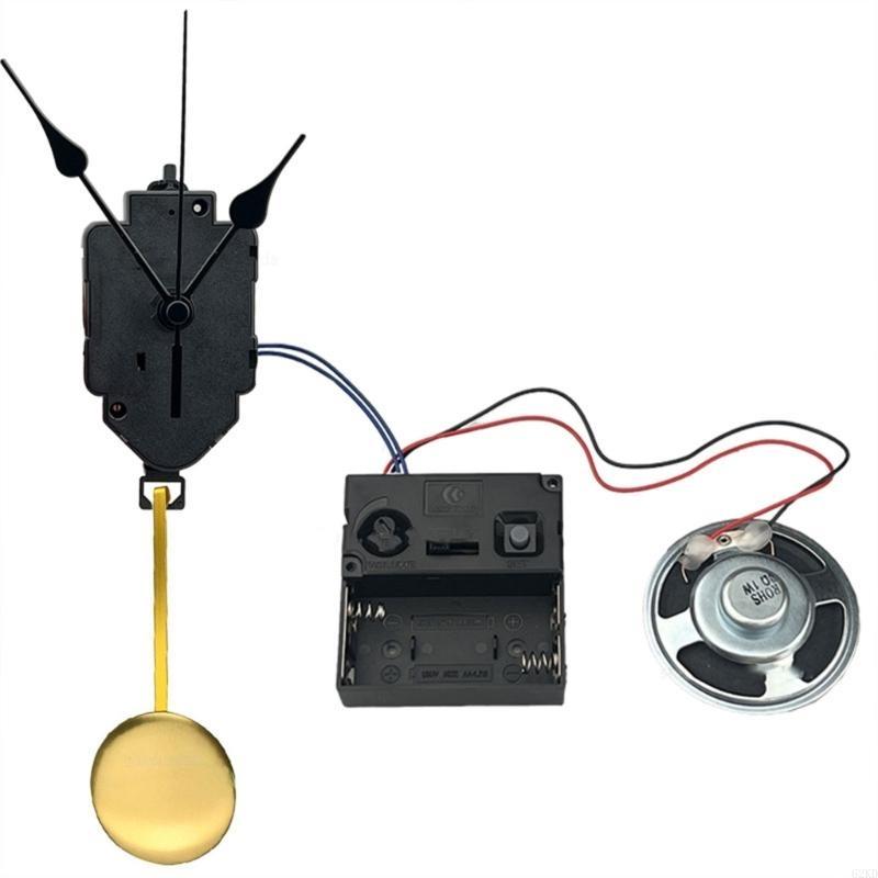 62KD Reliable Quartzs Pendulum Clock Mechanism Kits for Crossstitch and Repair Crafts