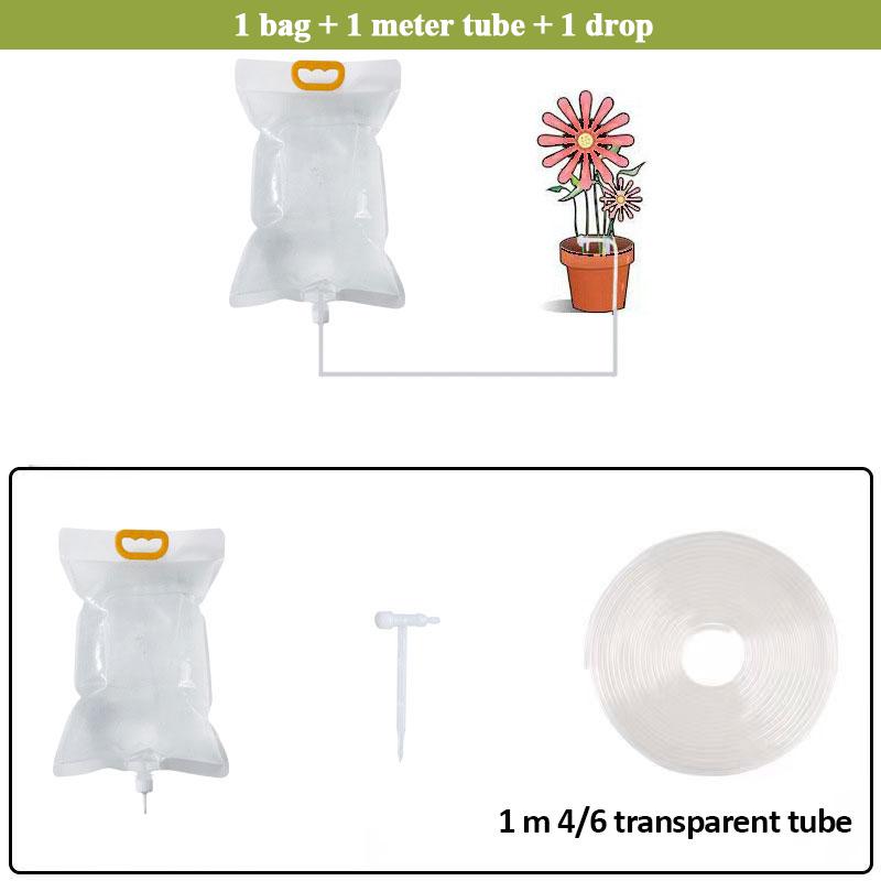 

Мешок для полива 3,5 л, регулируемая скорость капель, садовый мешок, автоматический капельный полив растений, прозрачный мешок, устройство для полива сада