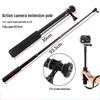 Telescopic Extension Pole for GoPro Hero10/9/8, Yi Action Cam, & Mobile Phone Live Streaming