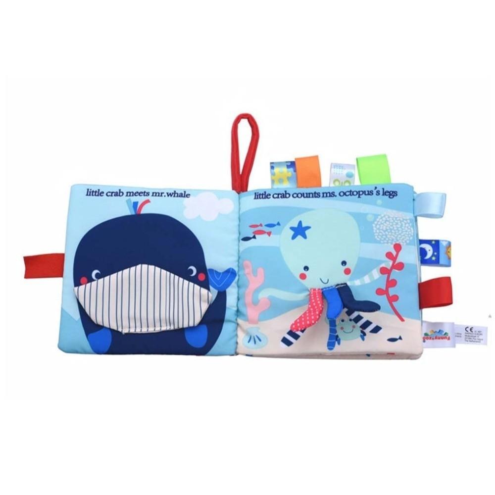 Busy Book Cloth Book Toy Funny Early Learning Enlightenment Book  Preschool Education