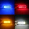 1/4PCS Auto Strobe Warnlicht Grill Blinkende Panne Notlicht Auto LKW Anhänger Leuchtfeuer Lampe LED Seitenlicht 12-24V