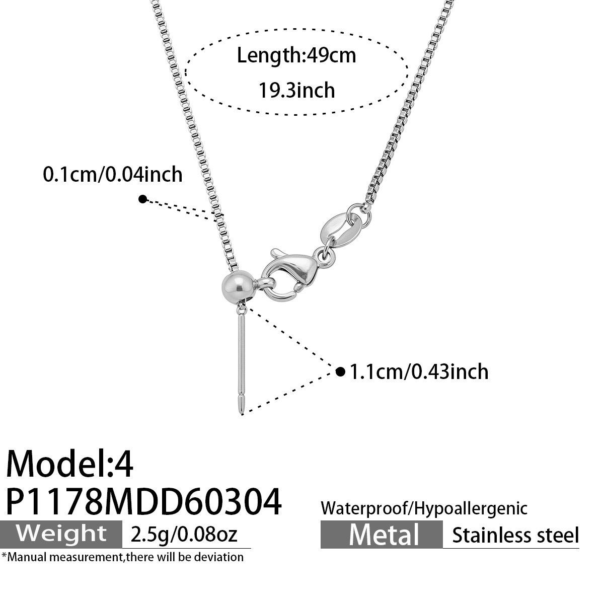 18K Gold-Plated Zircon Alphabet Pendant Necklace – Elegant European & American Style Jewelry