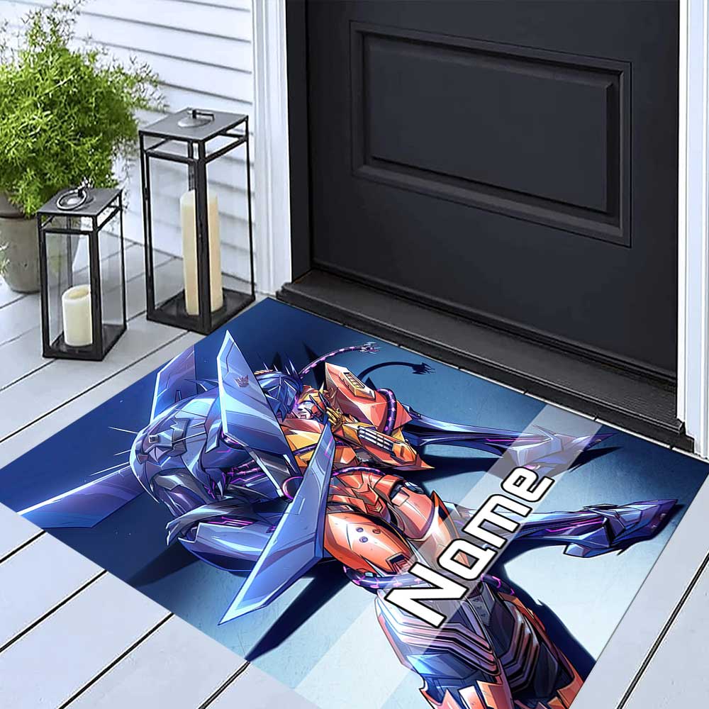Transformers Fans (3) Customize your name rug, office chair cushion, home bedroom living room gift.