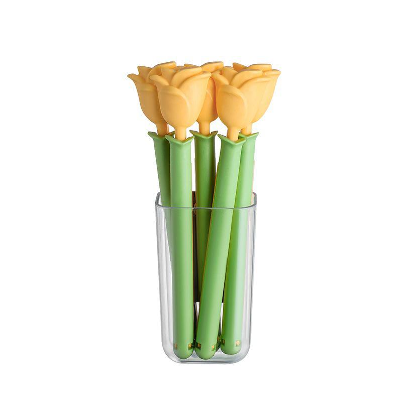 Rose Flower Moisture-Proof Sealing Clip for Kitchen, Snacks, and Seasoning желтые розы
