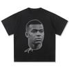 Stars Male And Female Mbappe Printed Short Sleeved Tshirt Casual Loose Cotton Round Neck Brand American Trend Street Tshirt