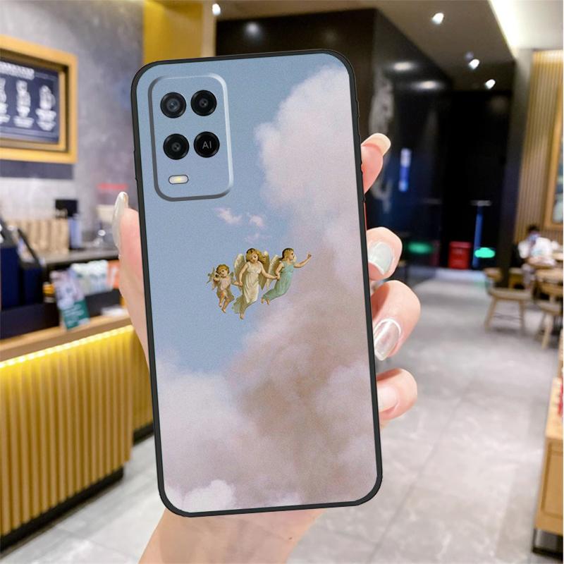 

Эстетичный чехол Ангел эпохи Возрождения для Oppo A80 A40 A60 A18 A38 A58 A78 A98 A96 A76 A16 A94 A74 A54 A15 A17 A57 A77 A5 Pro OPPO A60 5G