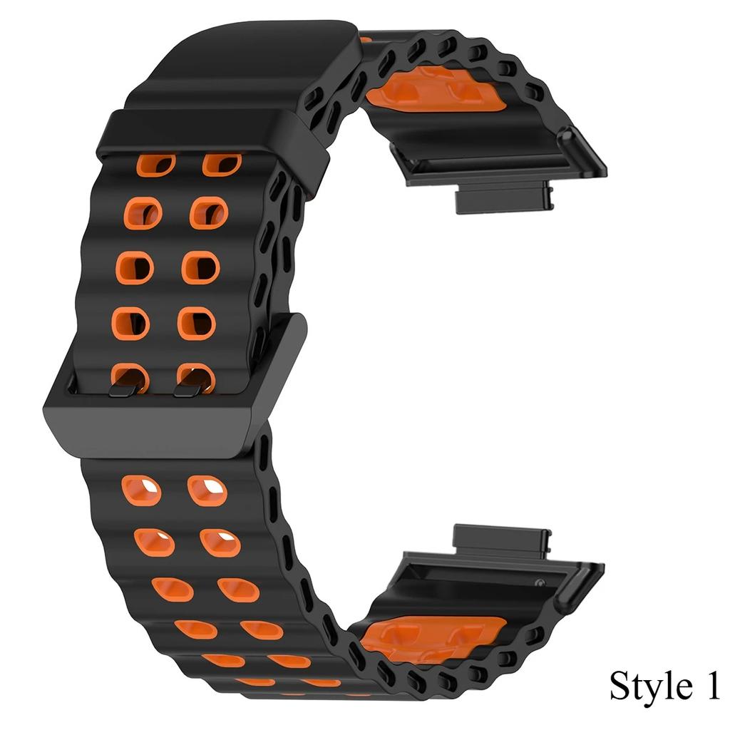 Voor Redmi Watch 6 Siliconen Polsband Voor Redmi Watch 5/4 Horlogebandje Voor Xiaomi Mi Band 8/9Pro Ademend Bandje Sportarmband
