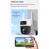 Hikvision 5MP Dual-Lens 4G PTZ Security Camera CN plug (adapter included)