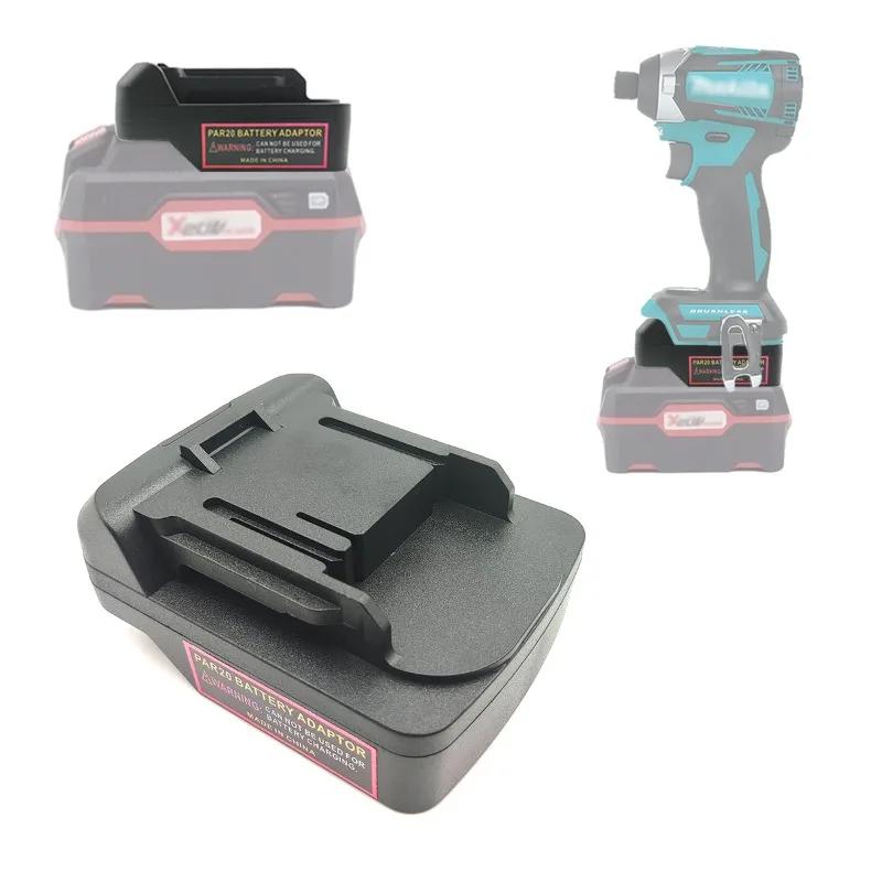 For Parkside 20V Lithium Batteries Battery Adapter Converter Compatible with For Makita 18V Lithium Battery Power Tools Drills