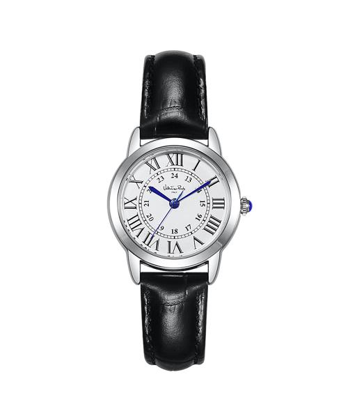 

[VALENTINO RUDY] VALENTINO RUDY Women s Leather Fashion Wristwatch VR1133A-WTBKL FREE