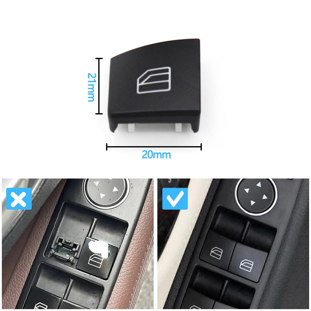Car Window Lifter Switch Button Cover Cap For Mercedes Benz GLE GLS ML GL CLS G Class W166 W292 W218 W463