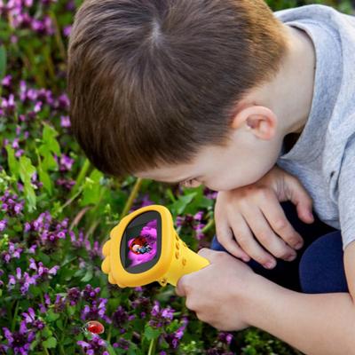 Yousheng Kids Digital Microscope with LED Light 100X-1000X Magnification Handheld Pocket Microscope Camera Educational Science Experiment Magnifying