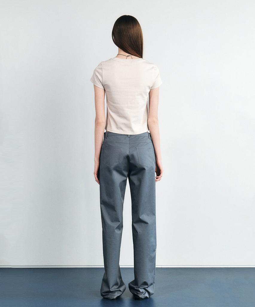 SEALOT Slash Low Cut Cotton Pants (Dark Gray)