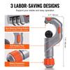 3PCS Tubing Cutter Set Copper Pipe Cutter Mini Tube Cutter Deburring Tool