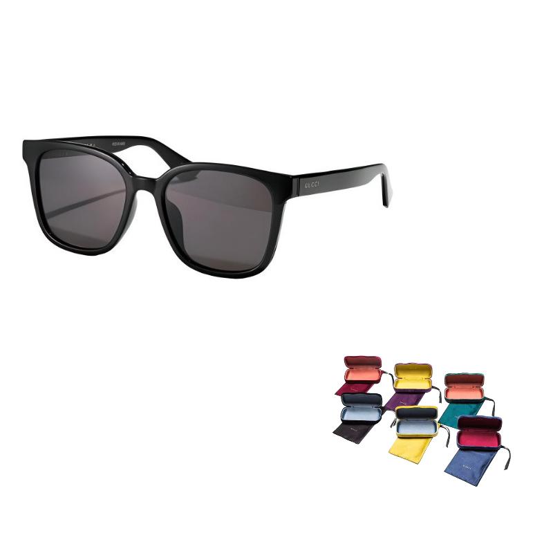 

GUCCI Full Frame Design Plastic Square Sunglasses Women s Black 56 чёрный