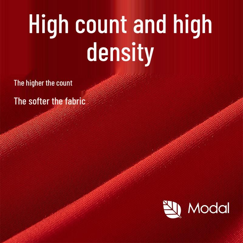 MiiOW Women's Red Lucky Year High-Waist Briefs