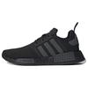 NMD_R1 Black Grey Unisex Sneakers Core-Black Grey-Six Solar-Yellow GY7367