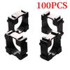 100-500pcs 18650 Lithium Battery Holder Hard Shell Anti Vibration Plastic Battery Bracket Cylindrical Batteries Stand Spacer DIY