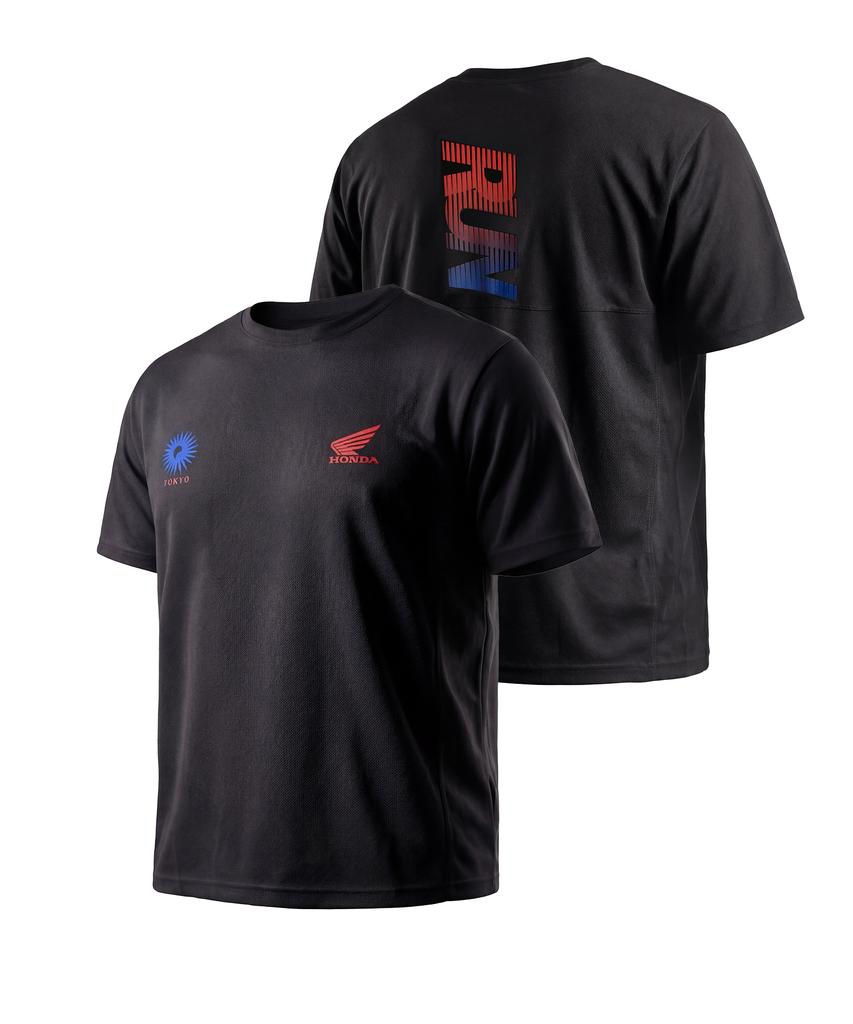 PHYPS MOTORCYCLE Tokyo Motorcycle Running Short Sleeve Black