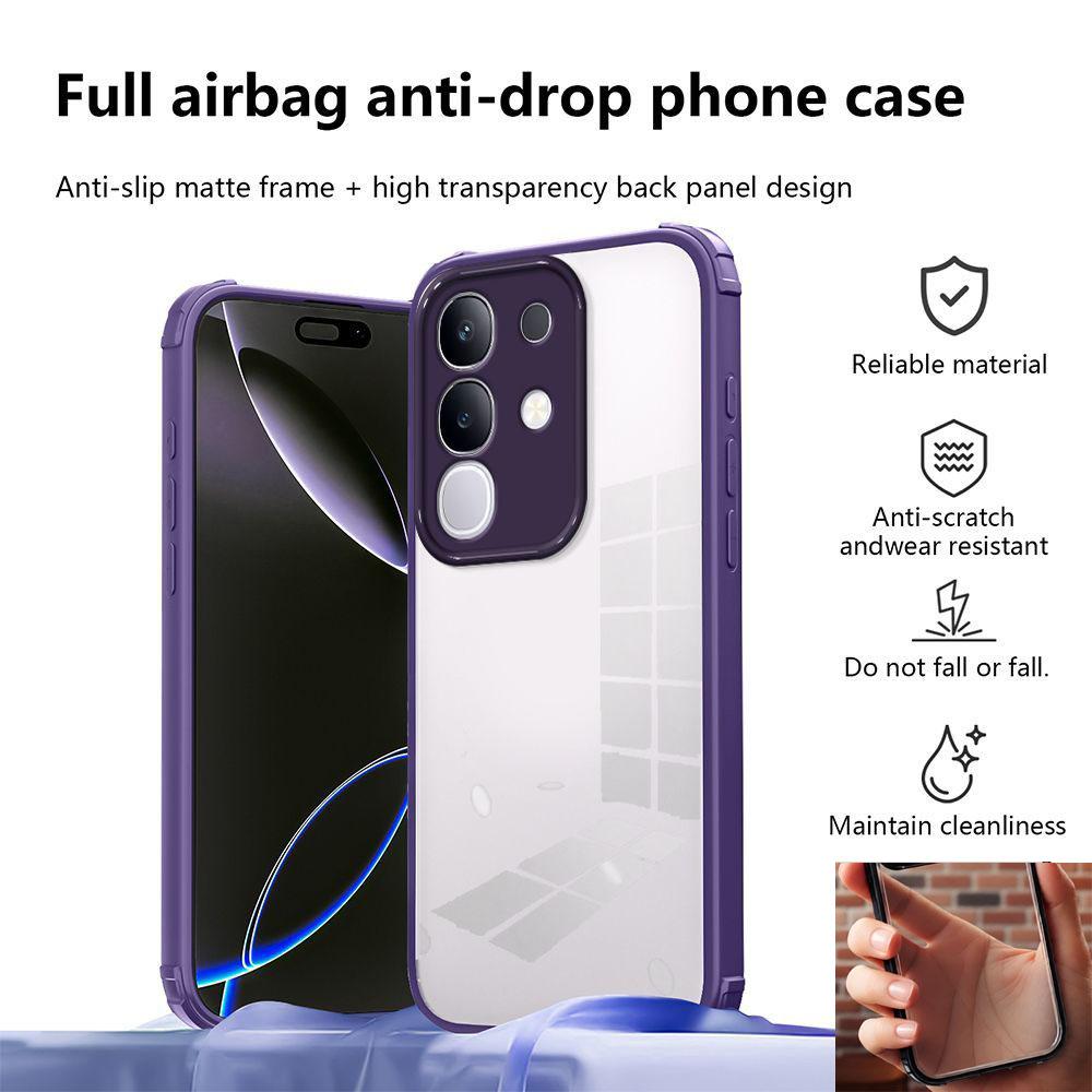 For Vivo Y29 4G Case Vivo T4x Phone Case vivo IQOO z10x Cover vivo Y29 4G Anti-drop protection Shookproof Hard acrylic back cove