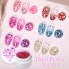 LILY'CUTE Fairy Sparkle Dried Flower Gel Nail Polish
