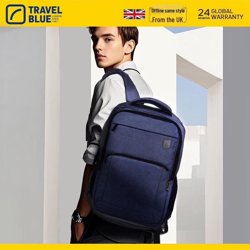 TRAVEL BLUE 16-inch Lightweight Commuter Backpack
