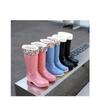 Botas de Lluvia Impermeables y Antideslizantes de Caña Alta para Mujer