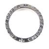 Excellent CHROME HEARTS Ring Spacer Ring Forever 0.2"" Silver 925 Mens Used