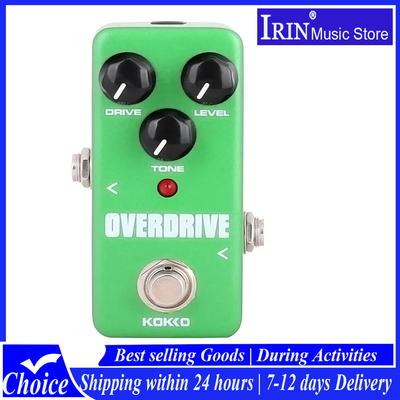 KOKKO Overdrive Guitarra Pedal Natural Tube Overdrive Effect True Bypass Pedal for Electric Guitar/Bass Effects Accessories