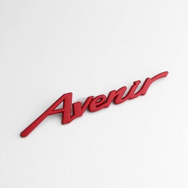 

18,5x3,5 см автомобильная 3D металлическая буква кузова наклейка эмблема наклейка аксессуары для Buick Lacrosse GL8 Avenir автостайлинг украшение красный