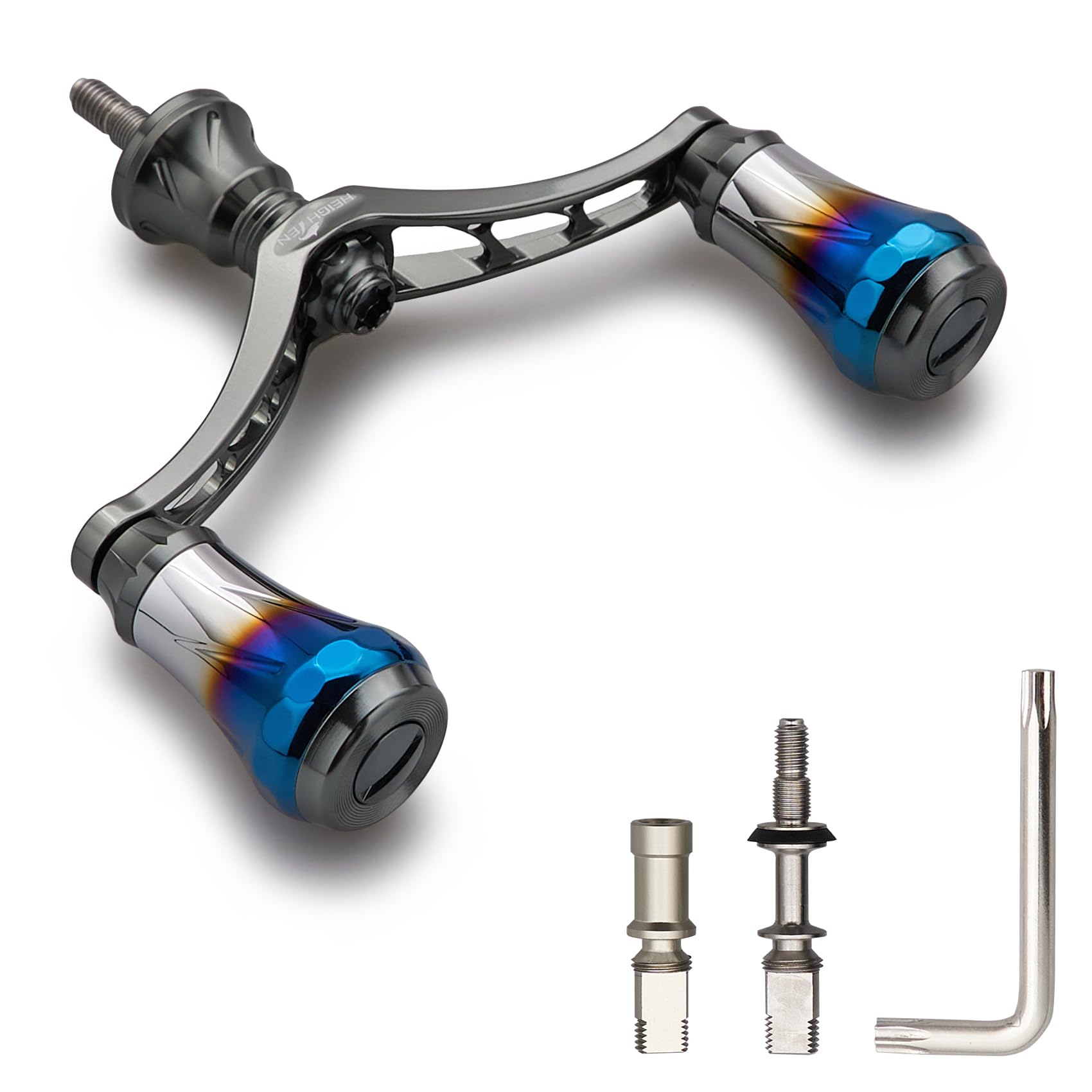 

Катушка HEIGHTEN из авиационного алюминия Shimano Daiwa Универсальная спиннинговая катушка для Arch Aurora Gray V3.0 80/98 мм (Тьма (22СТЕЛЛА/23ЭЙРИТИ), 80мм) (499)