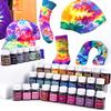 30ml/50ml Tintes en Polvo para Tela Tintes Textiles Teñido de Ropa Tie Dye Algodón Pigmento Multifuncional Para Renovación de Ropa Vieja